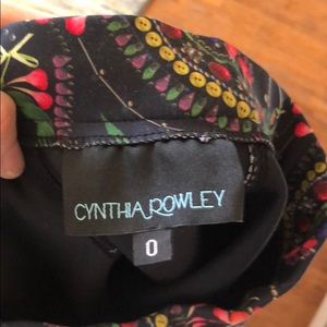 Cynthia Rowley surf material pants